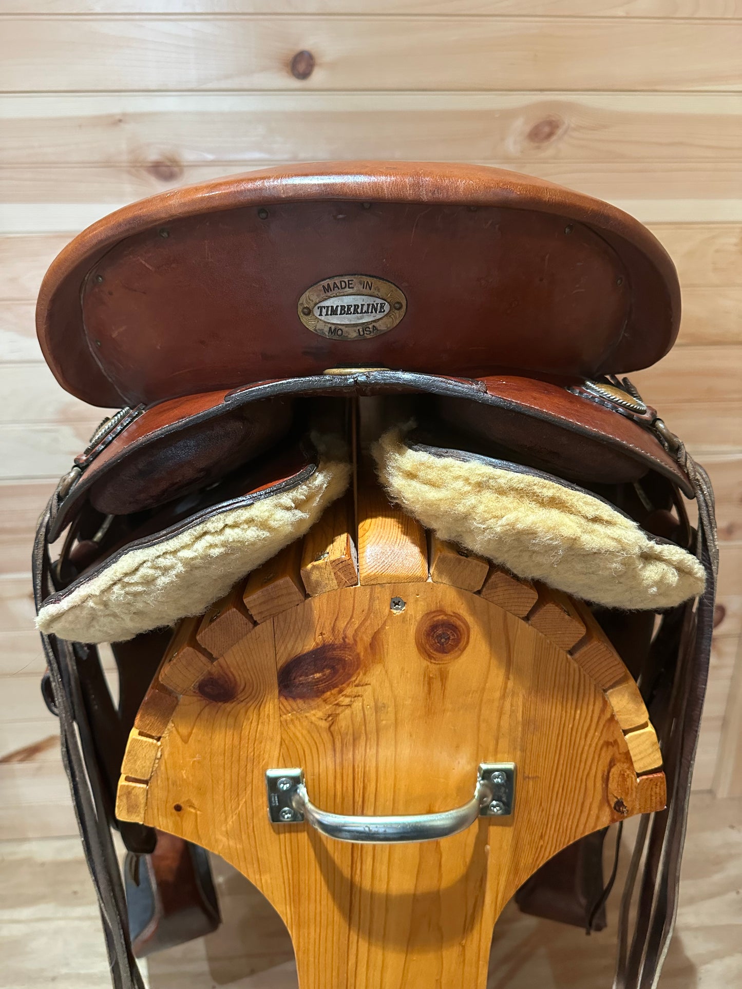 18” Timberline Flex-Panel Western Endurance Trail Saddle