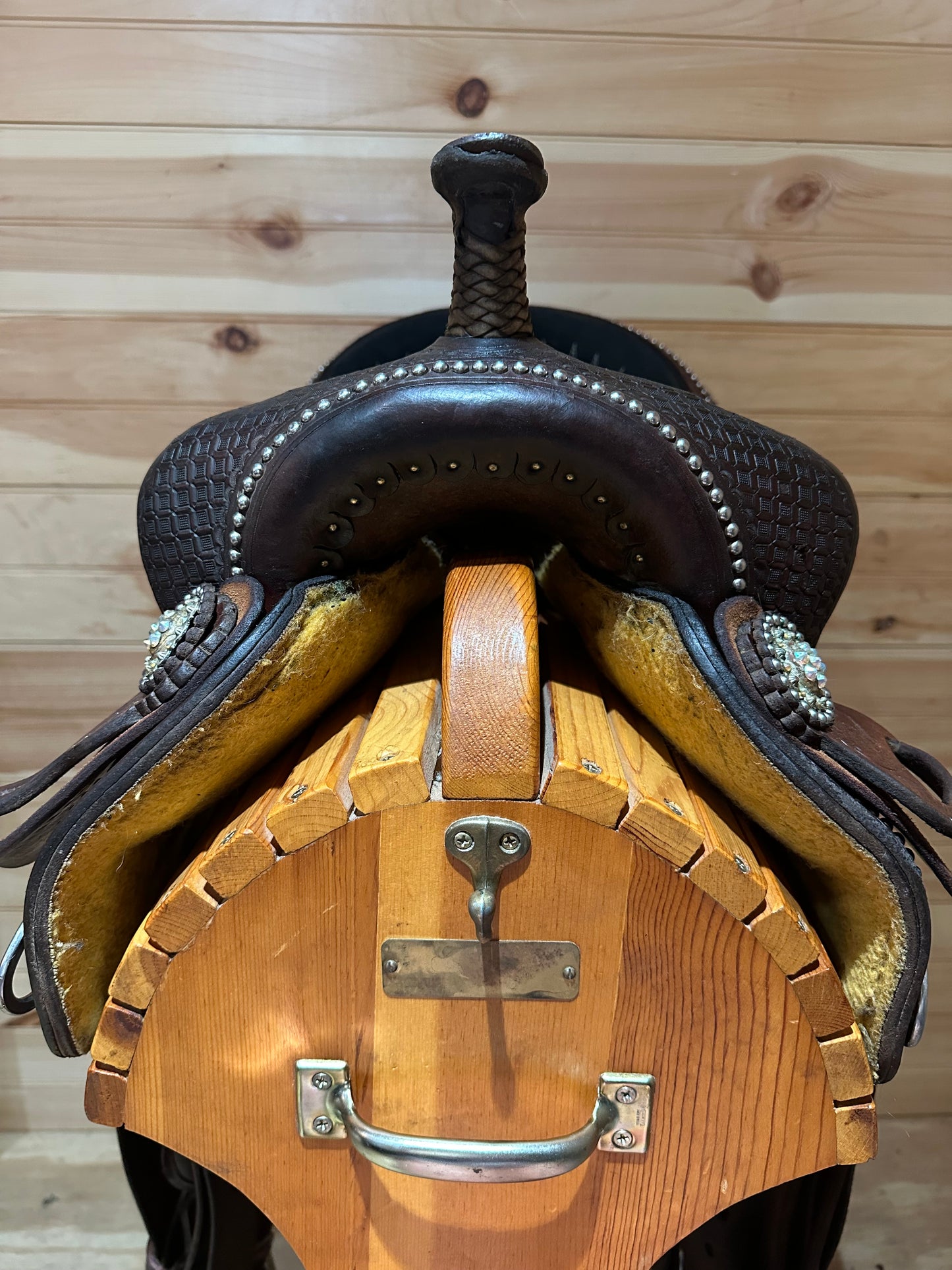 15” Billy Cook Maker Sulphur, OK Barrel Racing Saddle Model 1530