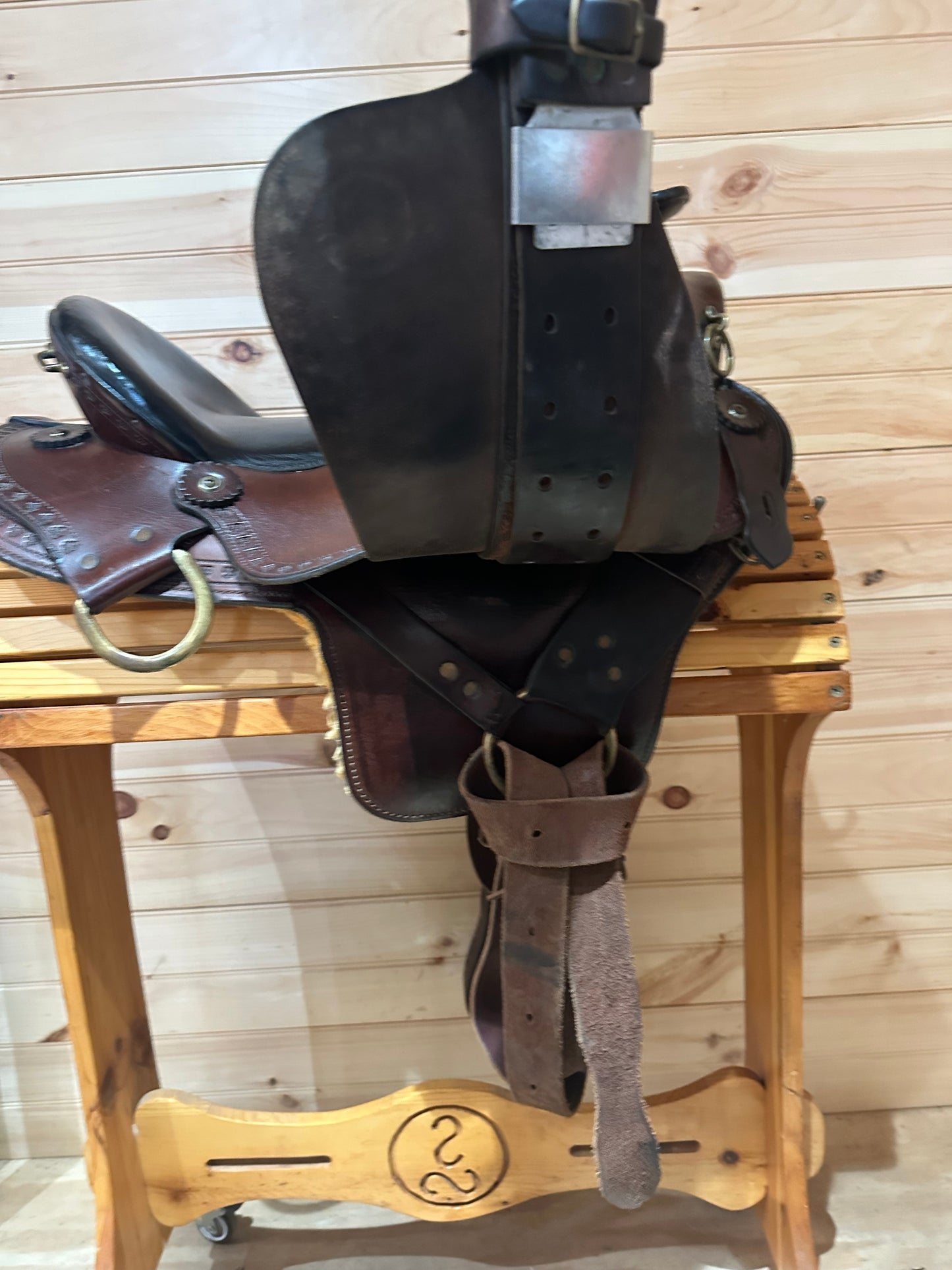 17” Imus 4 Beat Gaited Western Trail Saddle