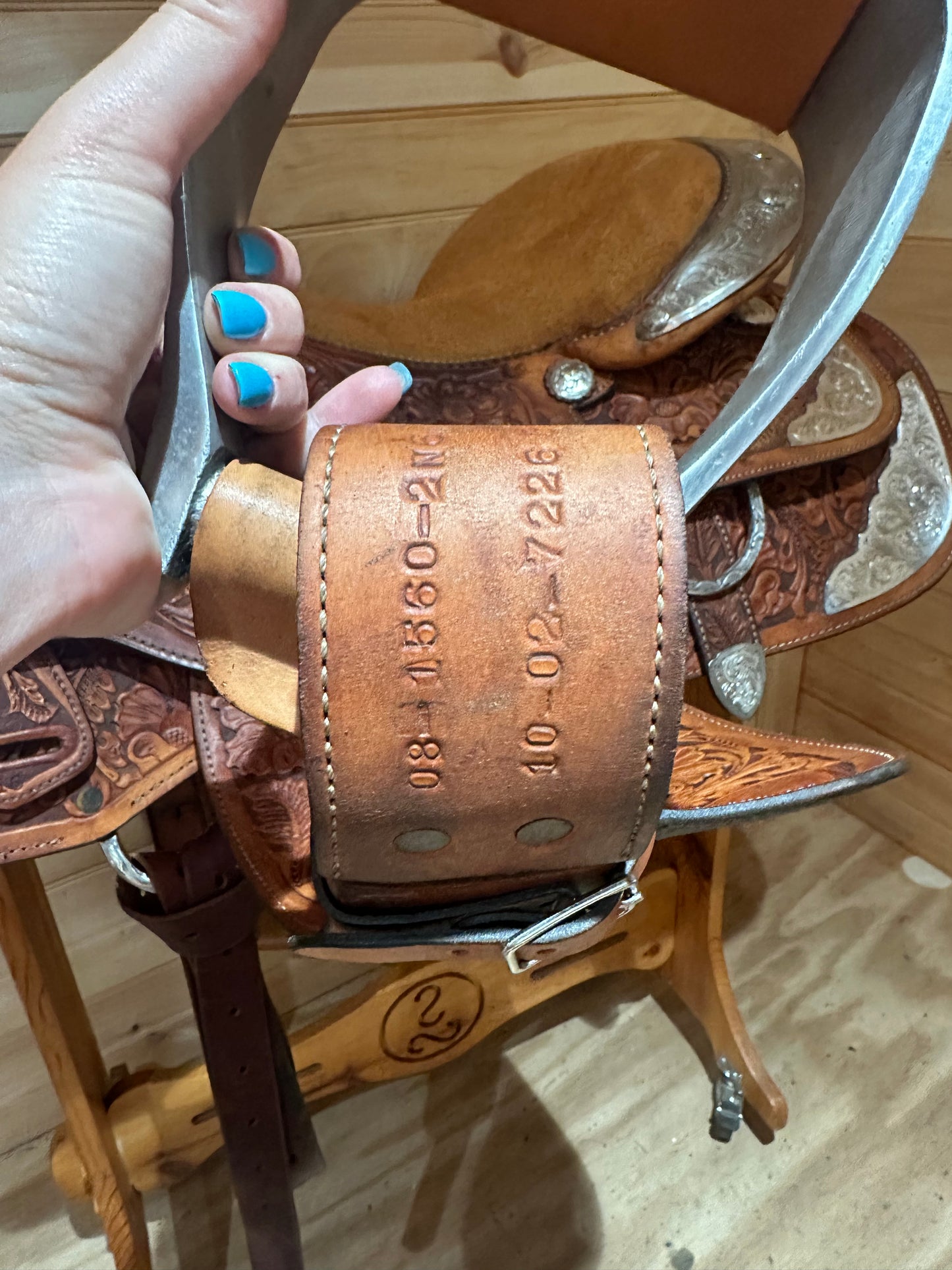 16” Tex Tan Hereford Western Show Saddle Model 08-1560-2N6
