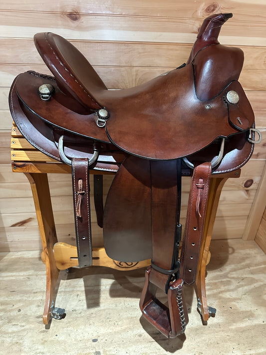 16” Rocking R Saddery Ranch Roper Western Saddle