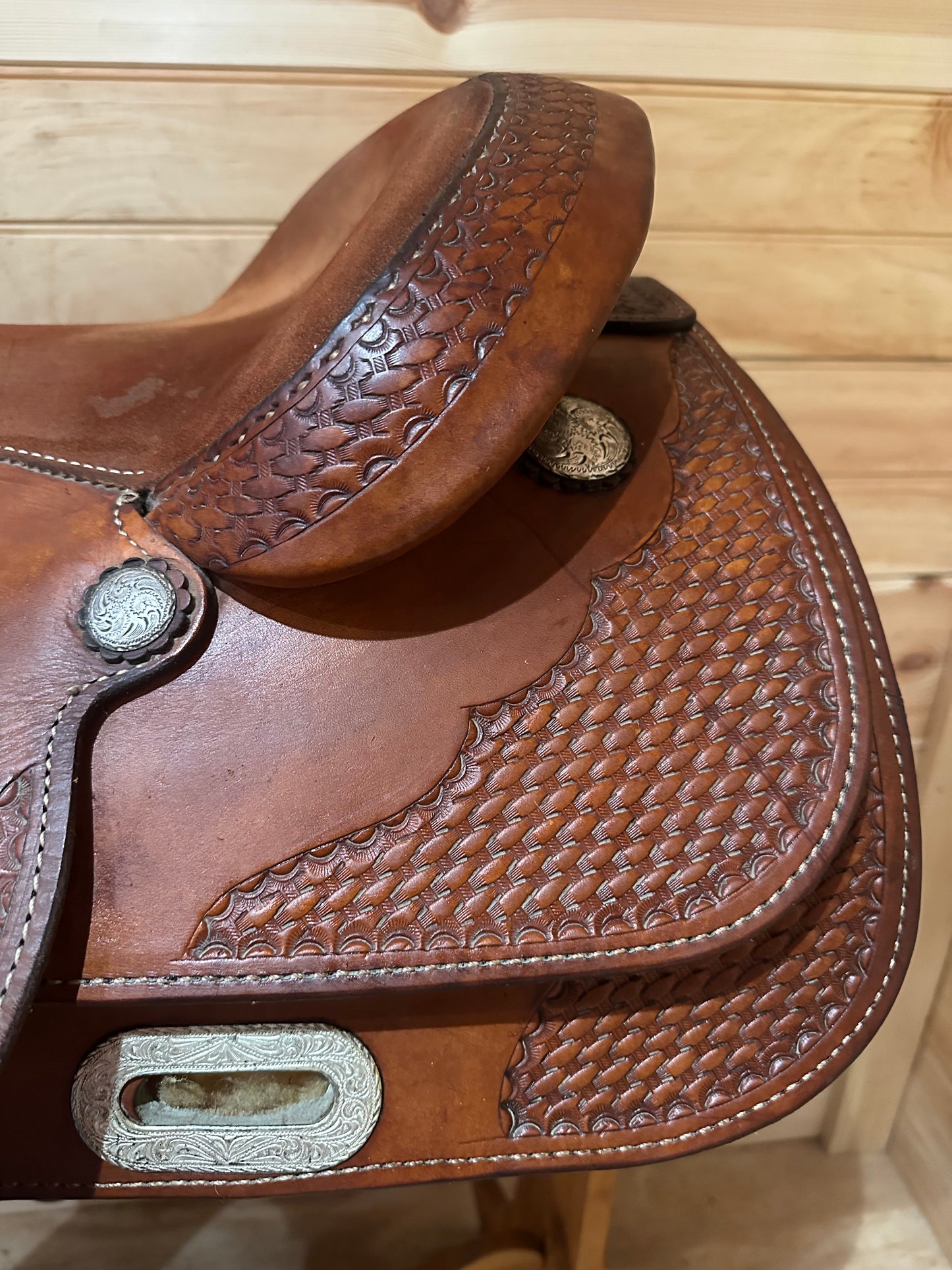 16” Billy Cook Maker Reiner Western Saddle Model 8907