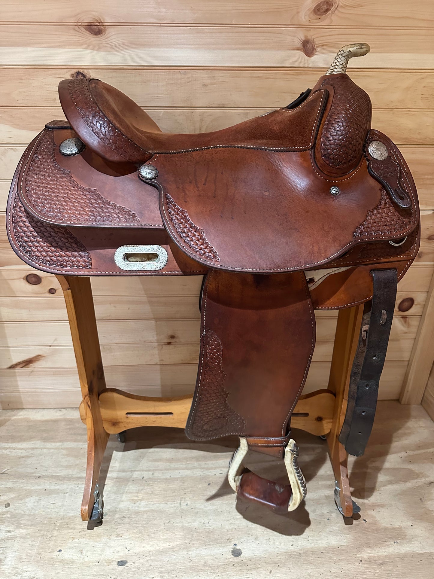 16” Billy Cook Maker Reiner Western Saddle Model 8907