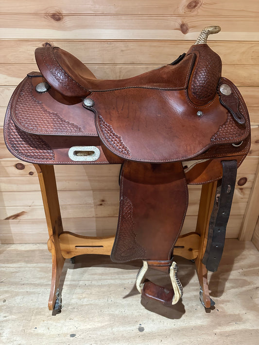16” Billy Cook Maker Reiner Western Saddle Model 8907