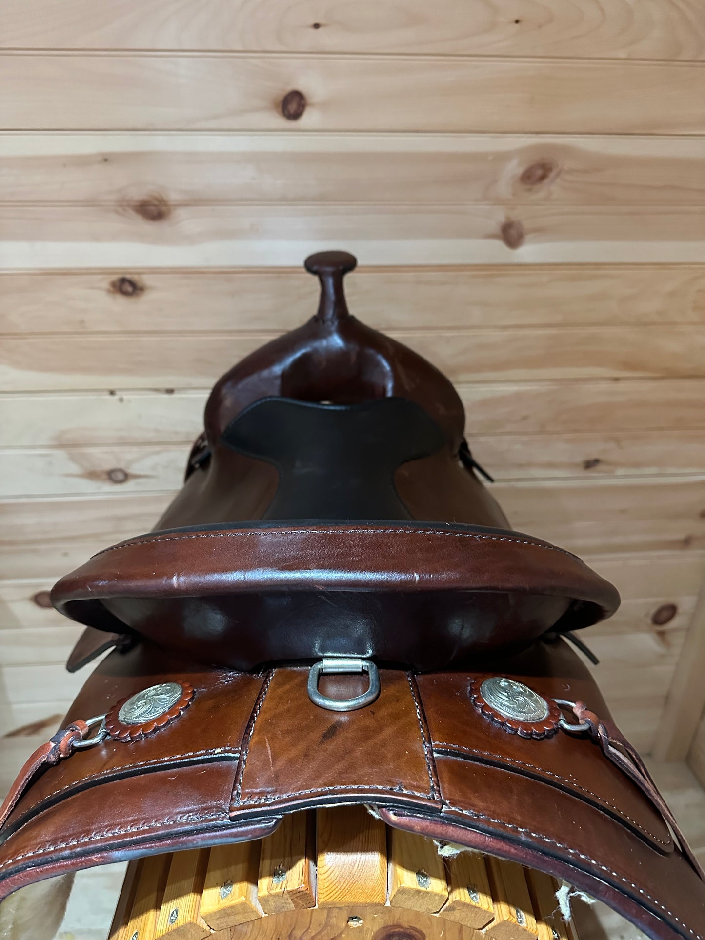 16” Tex Tan Tex-Flex Western Trail Saddle Model 08TF417C6