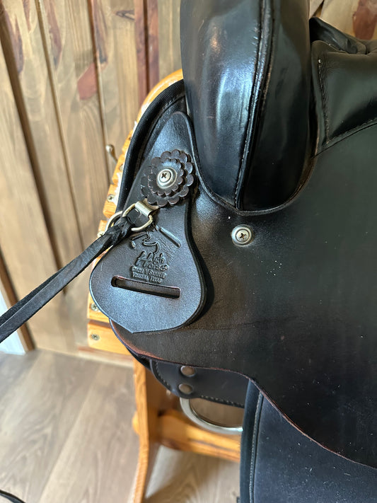 15” Circle Y High Horse Lockhart Cordura Western Trail Saddle Model # 6910