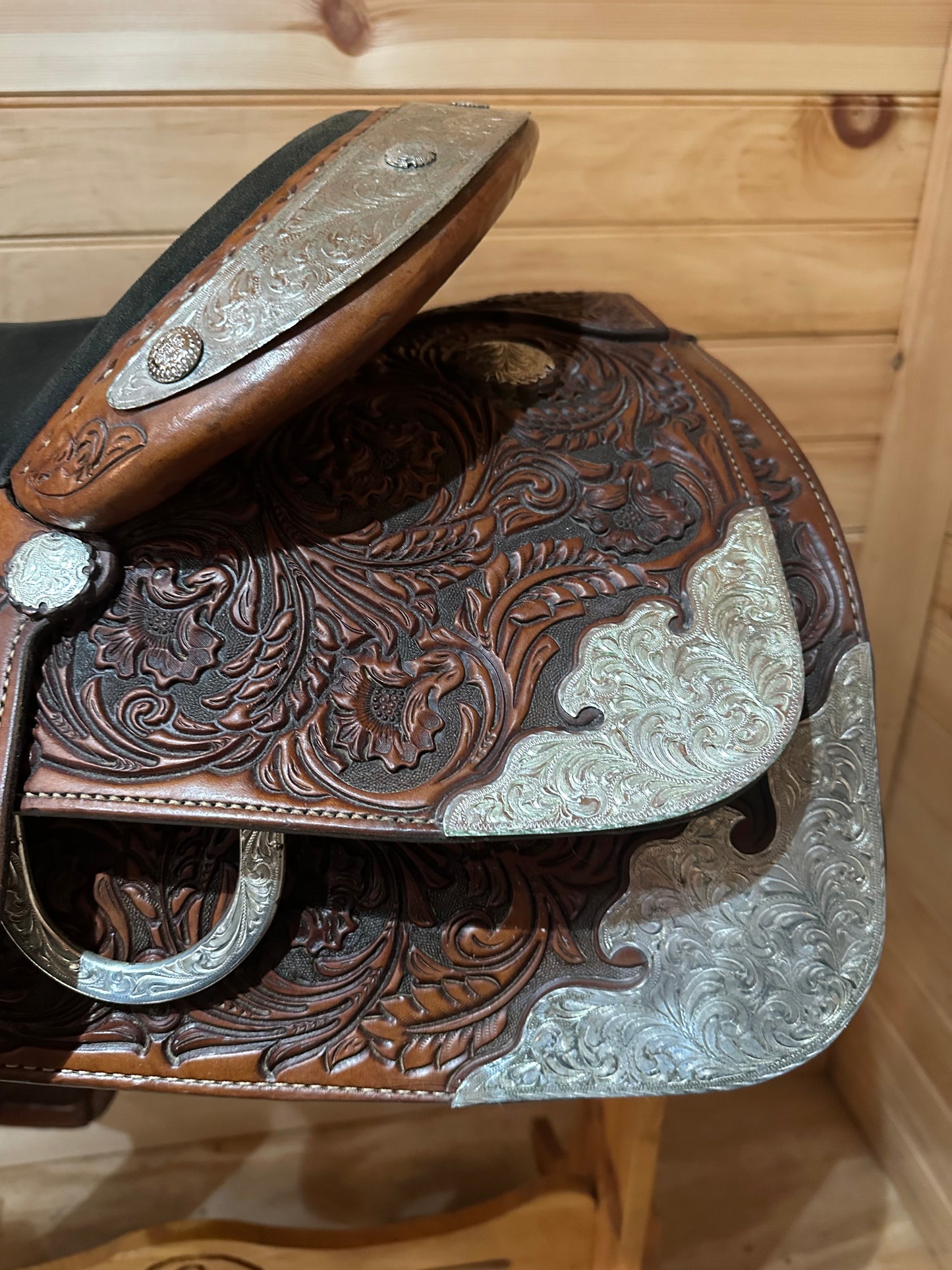 16” Reinsman Silver Series Western Show Saddle