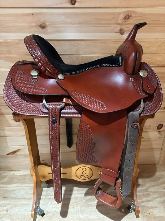 17” Dakota Saddlery Western Trail Saddle Model 350L