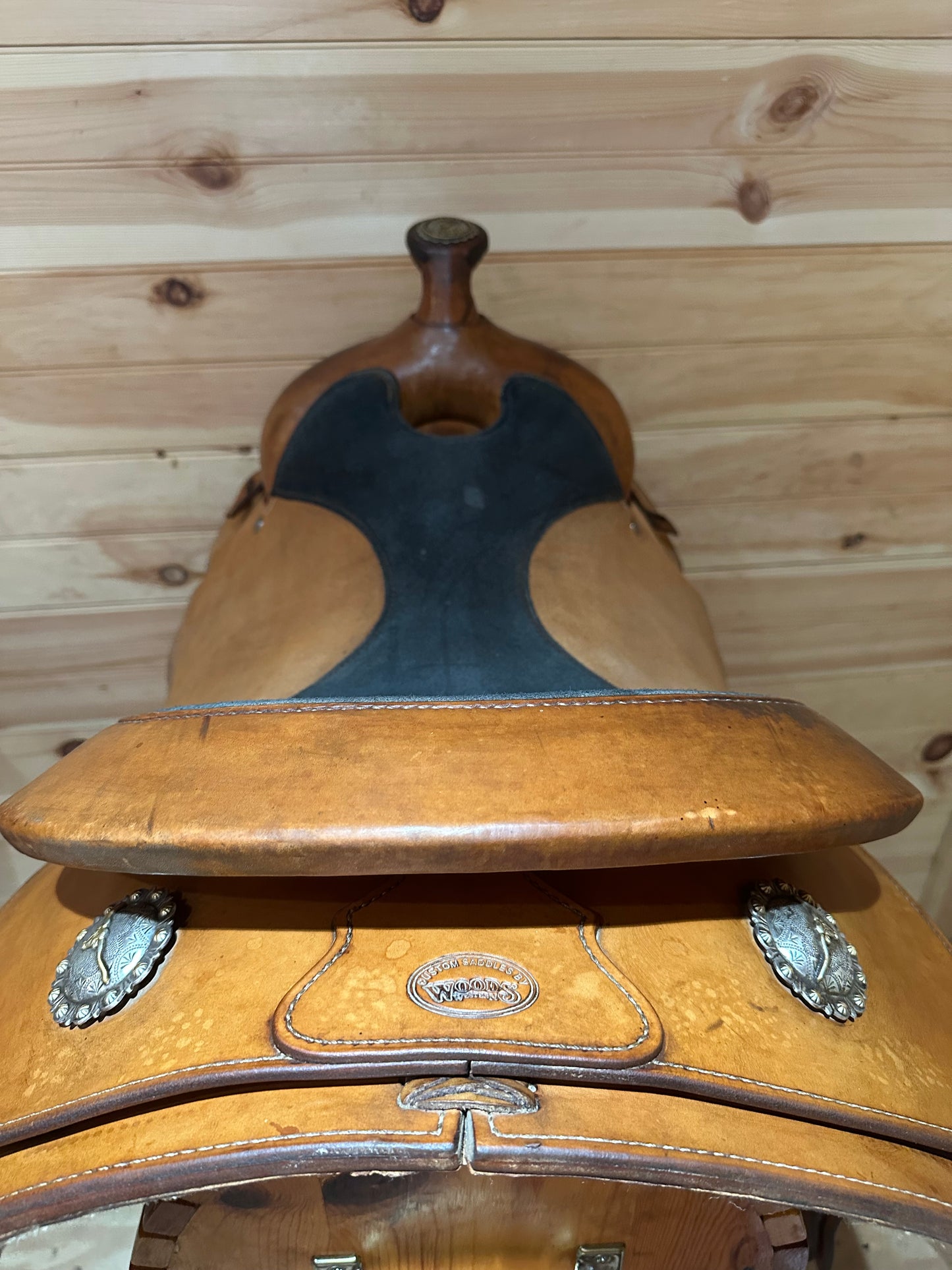 17” Woods’ Custom Western Work Training Saddle