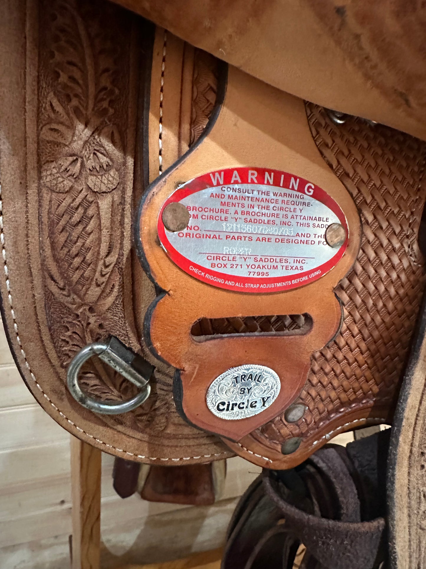 16” Circle Y Roping Western Saddle Model 1211
