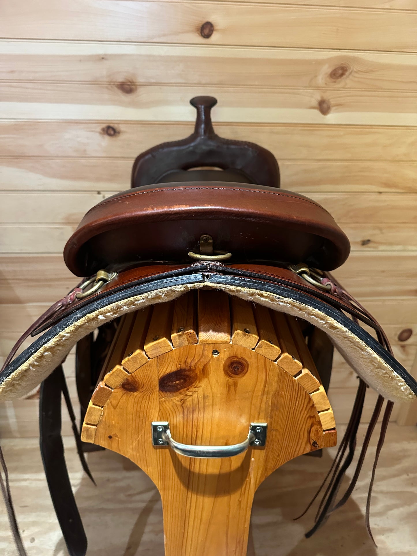 17.5” Big Horn Draft Western Saddle Model 1683