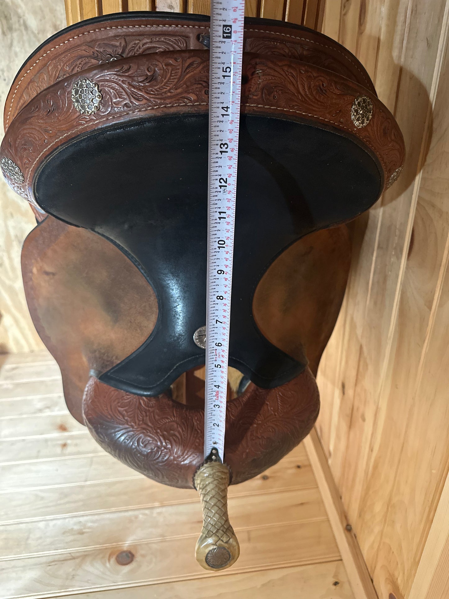 13.5” Circle Y Flex2 Kelly Kaminski Blaze Barrel Racing Saddle Model 1528
