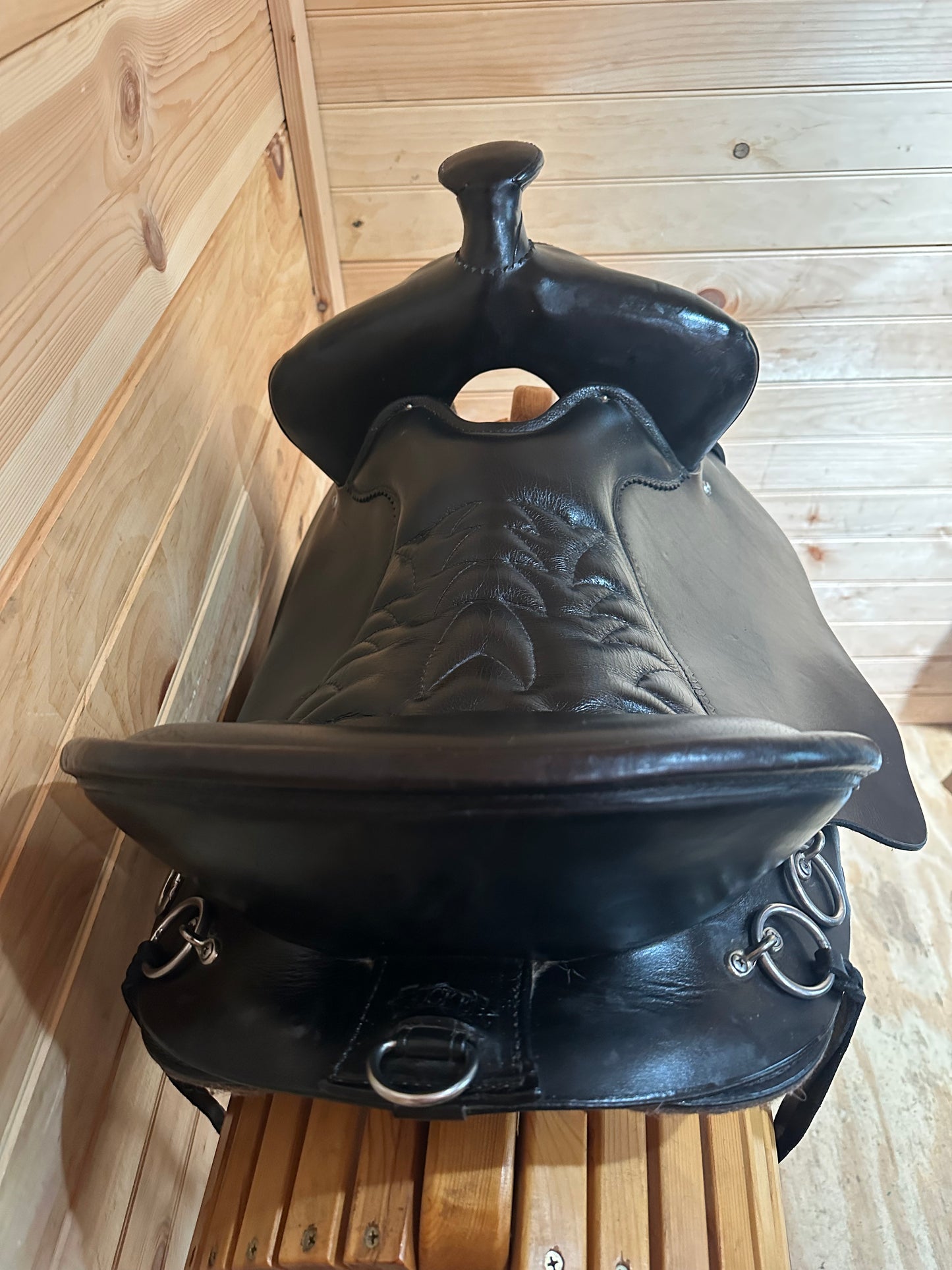 16.5” Tucker Black Mountain Western Trail Saddle Model 261
