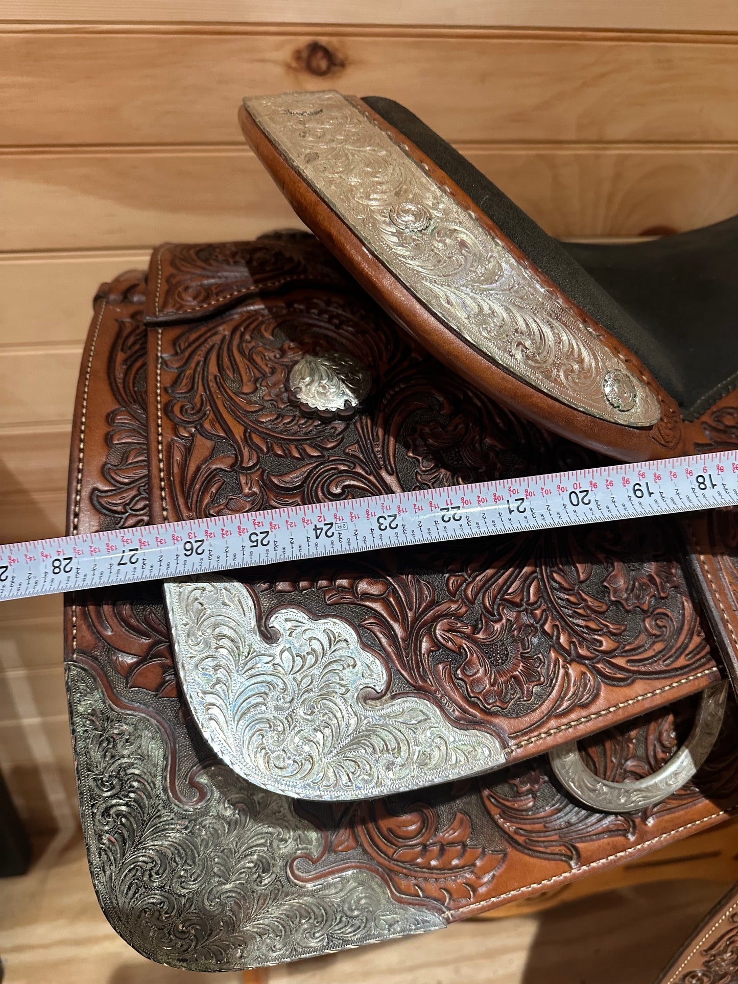 16” Reinsman Silver Series Western Show Saddle
