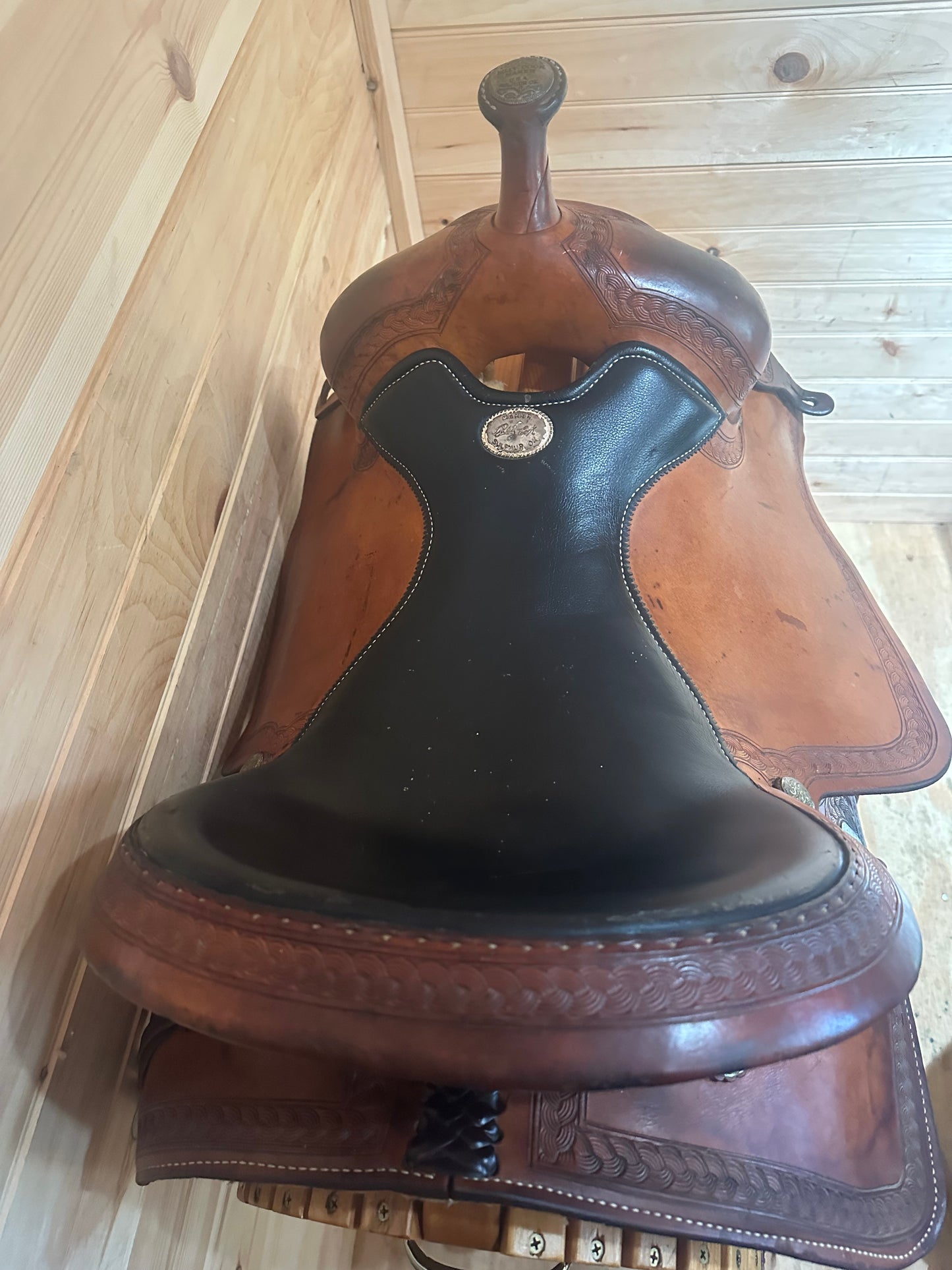 16” Billy Cook Maker Sulphur, OK Western Trail Saddle Model 1785