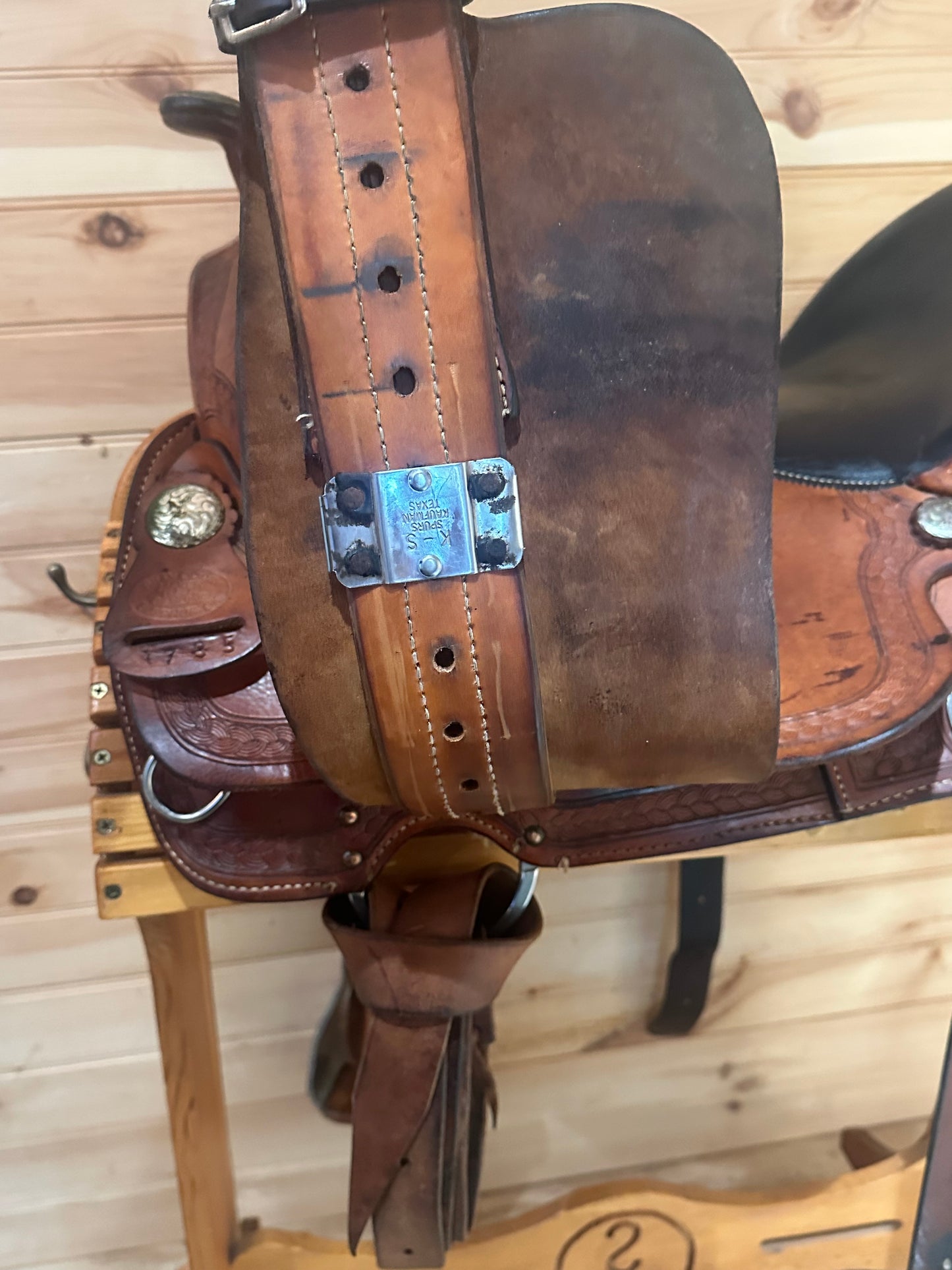 16” Billy Cook Maker Sulphur, OK Western Trail Saddle Model 1785