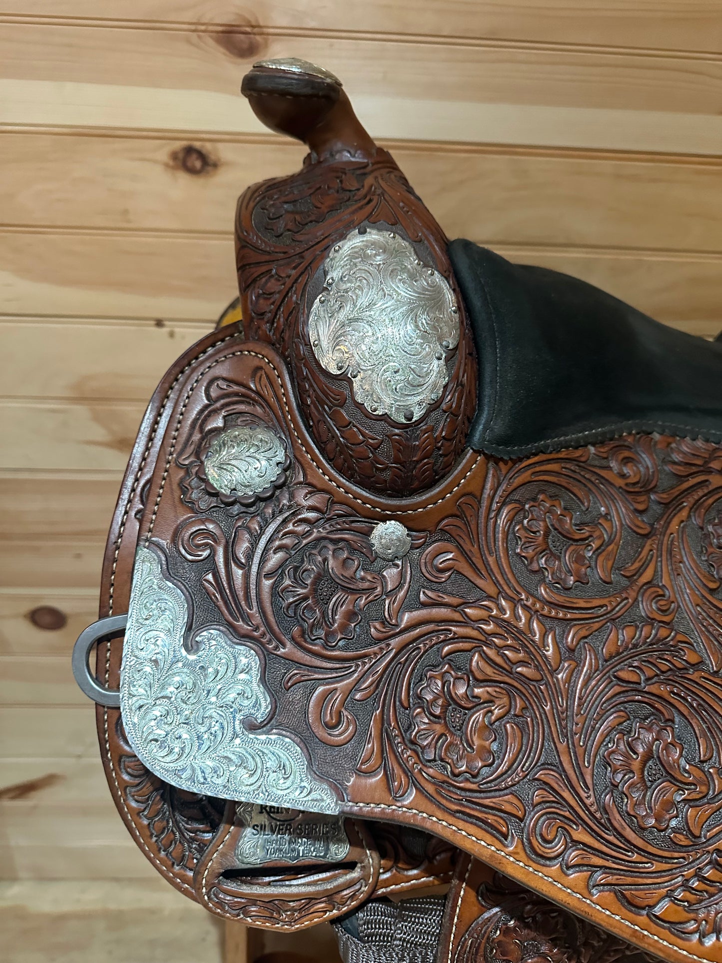 16” Reinsman Silver Series Western Show Saddle