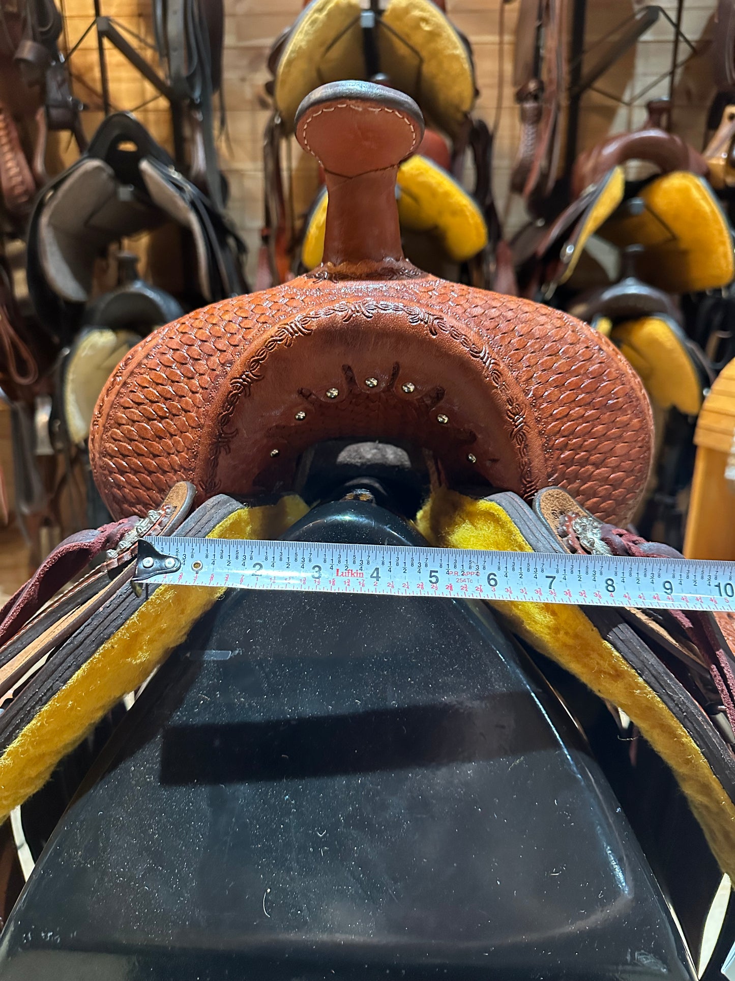 15”, 16”, 17” Silver Royal Round Rock All Around Western Saddle