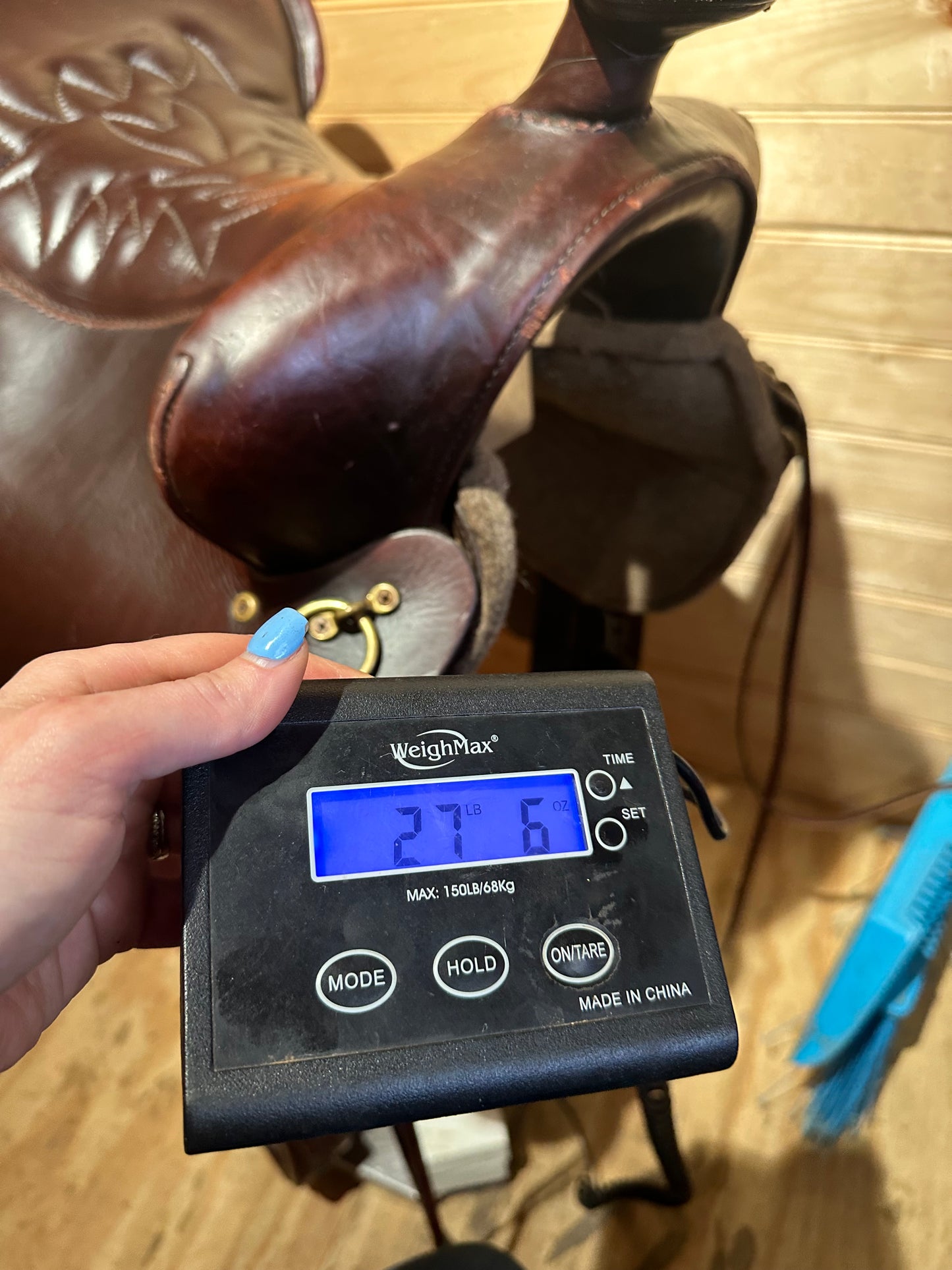 16.5” Tucker High Plains Western Trail Saddle Model 260 (XW)