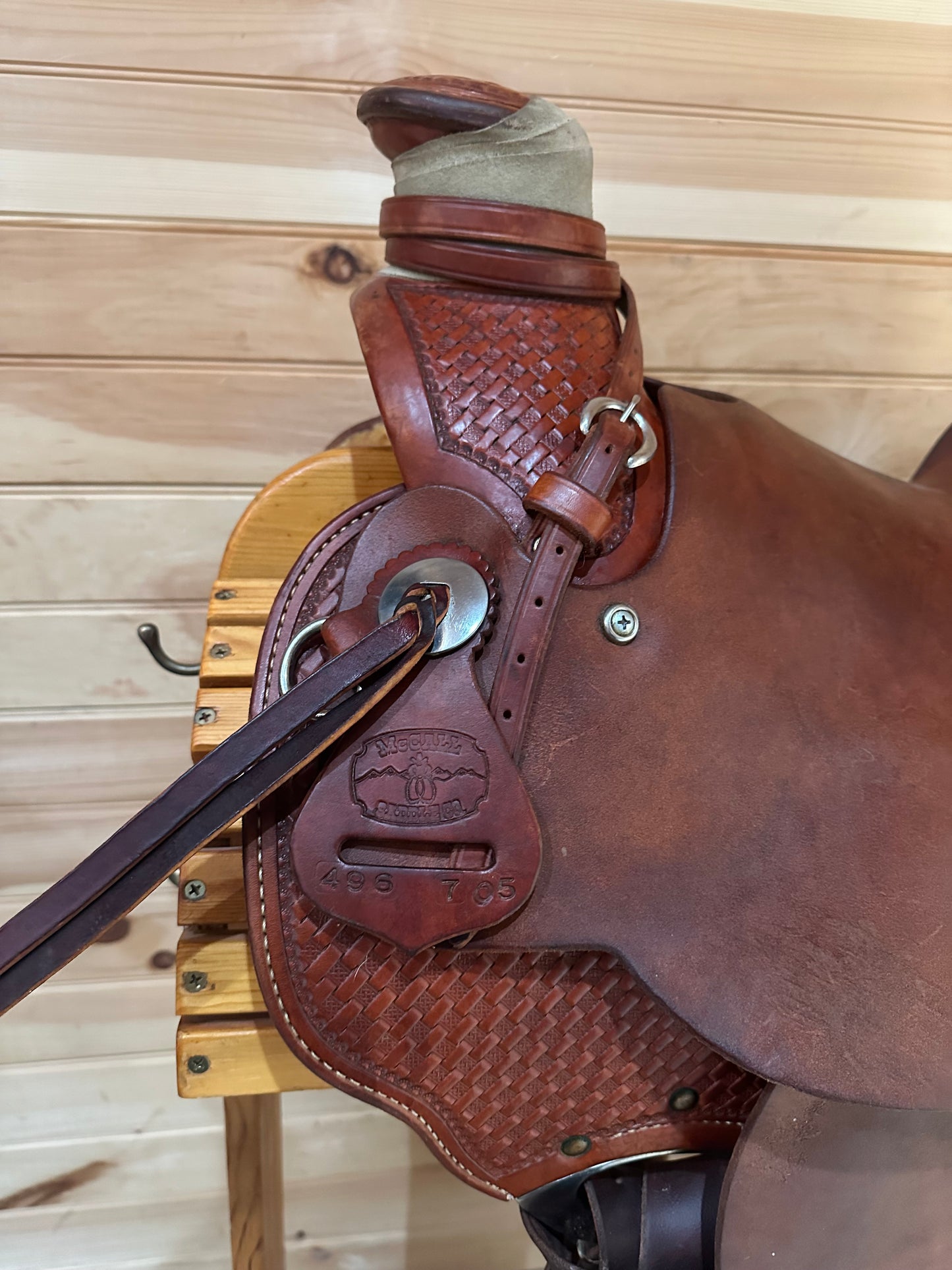 15” McCall Wade Trail Western Saddle 496-705