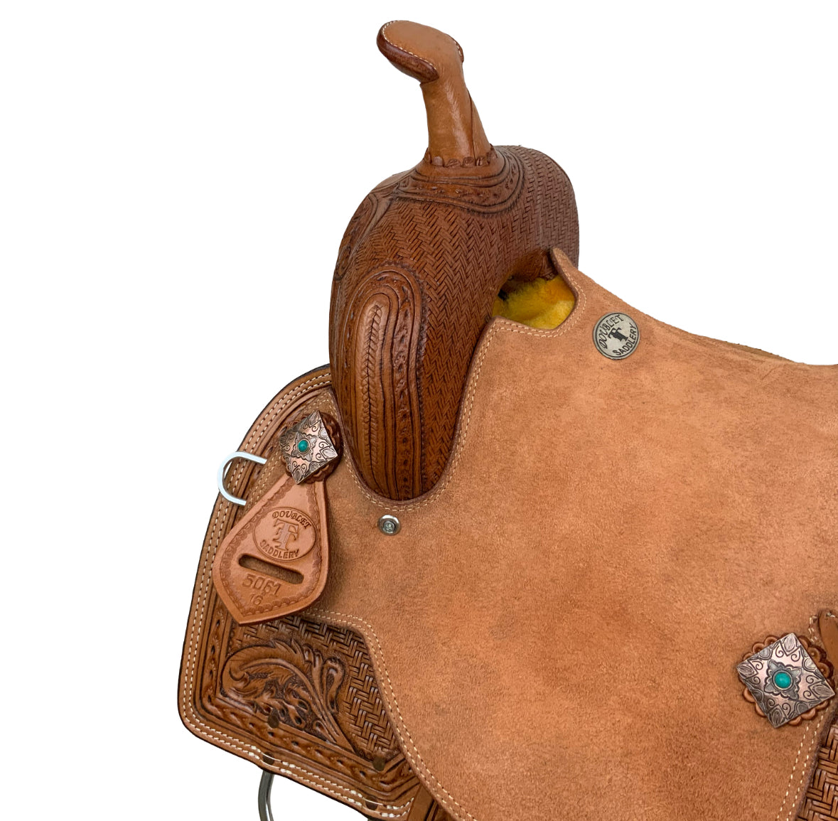 16” Double T Daisy Drifter Barrel Style Saddle Western Saddle