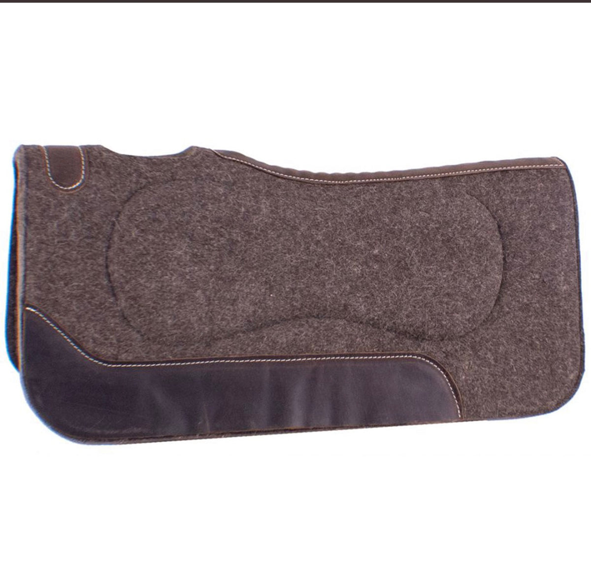31" x 32" 100% Mohair Wool Built Up Saddle Pad