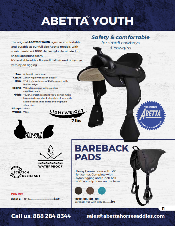 Abetta Youth Original Round Skirt Saddle