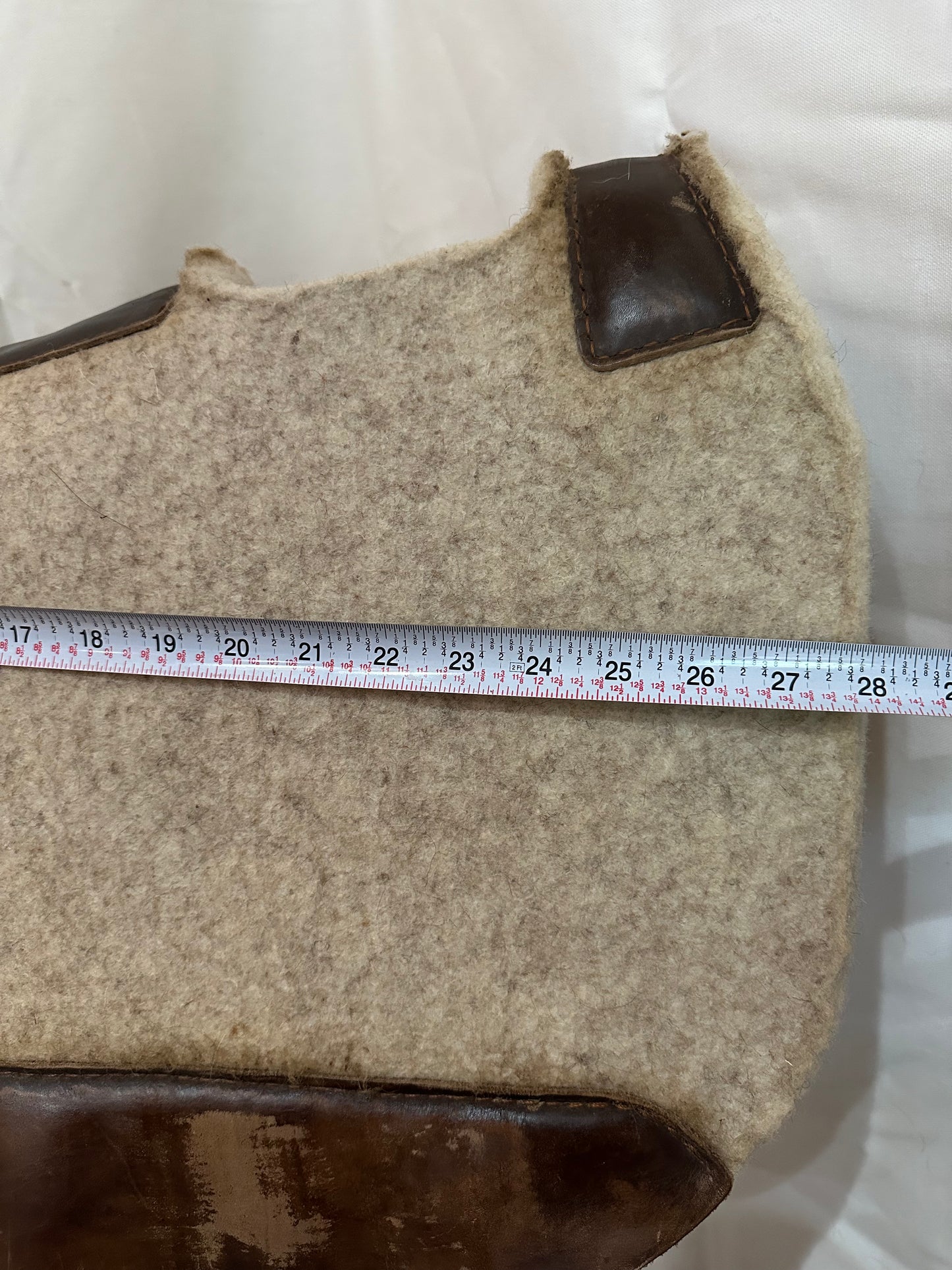 5 Star Wool “The Barrel Racer” Western Saddle Pad, 28”L x 30”D x1 1/8”
