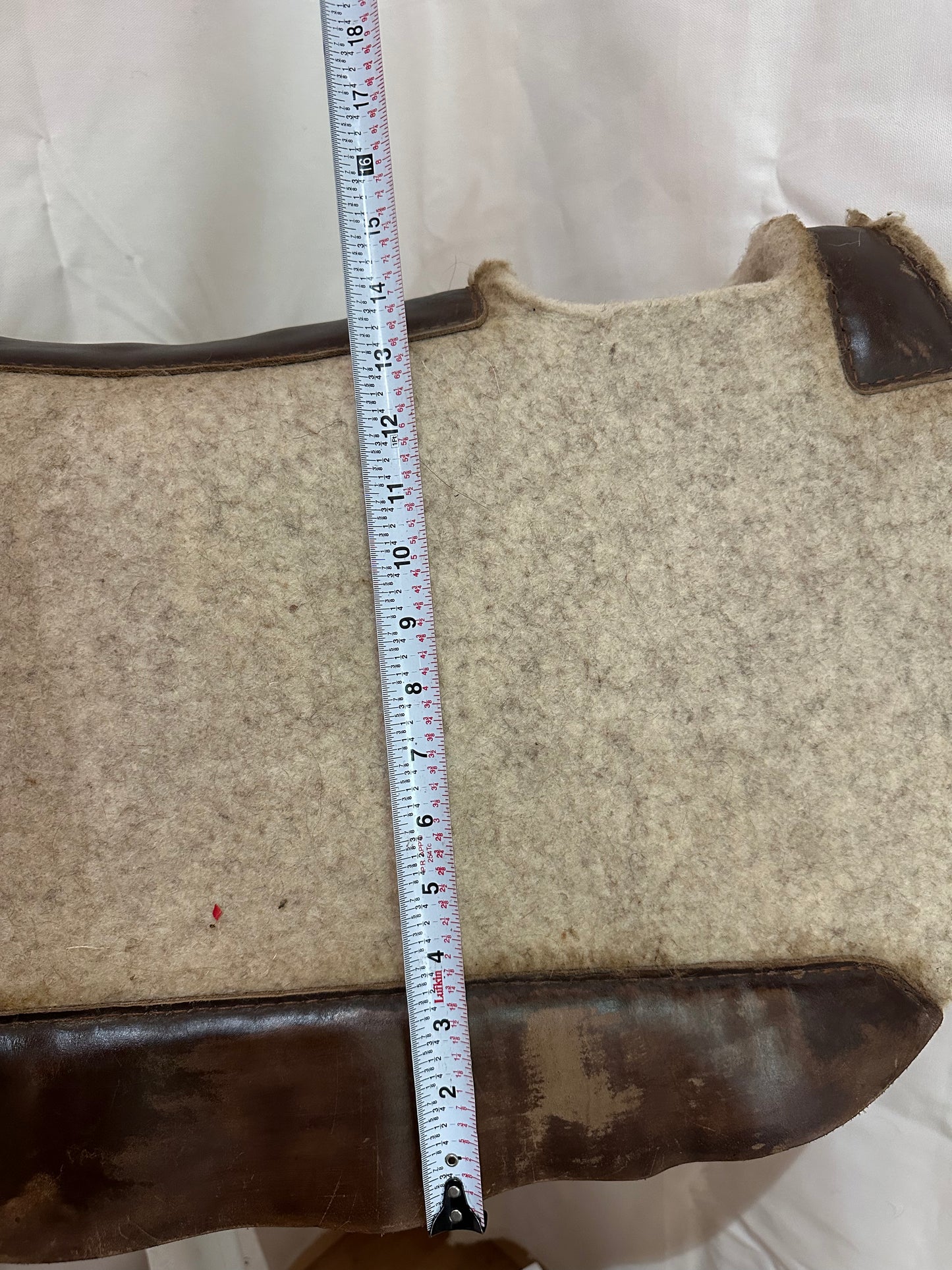5 Star Wool “The Barrel Racer” Western Saddle Pad, 28”L x 30”D x1 1/8”