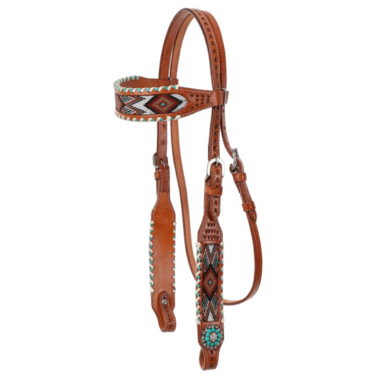 Showman Kaleidoscope Browband Headstall and Breastcollar Tack Set