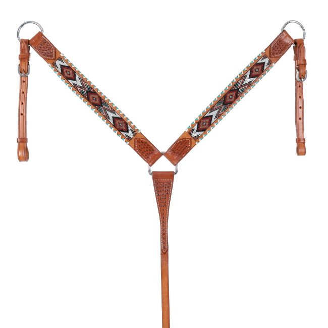 Showman Kaleidoscope Browband Headstall and Breastcollar Tack Set