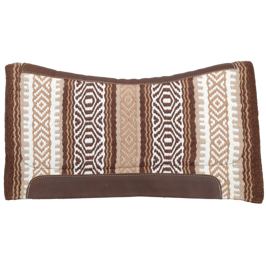 Canyon Echo 36" X 34" Wool Top Contoured Felt Bottom Saddle Pad