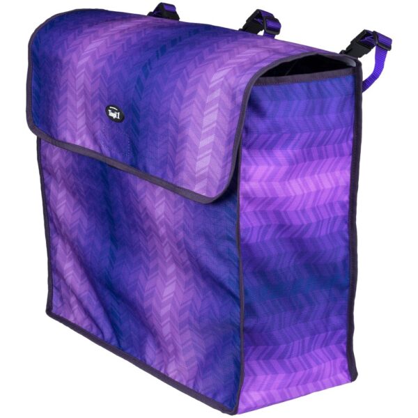 Tough1 Purple Chevron Blanket Storage Bag
