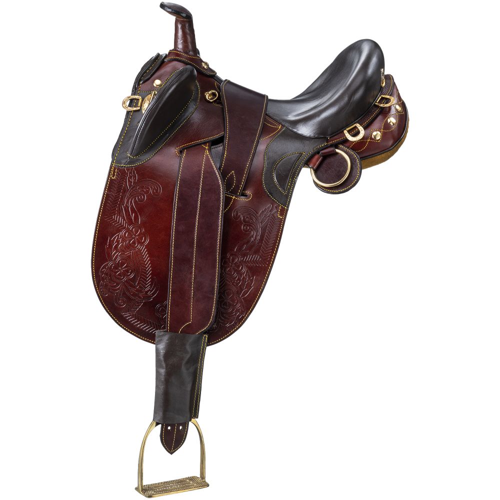 Australian Outrider Stock Poley Saddle - Wide