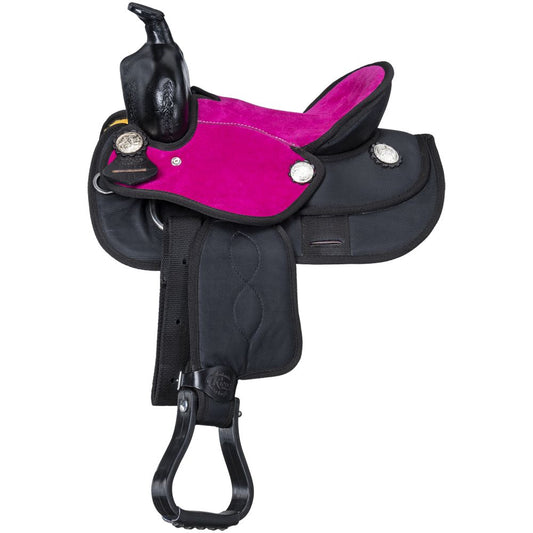 King Series Youth Eclipse Barrel Saddle