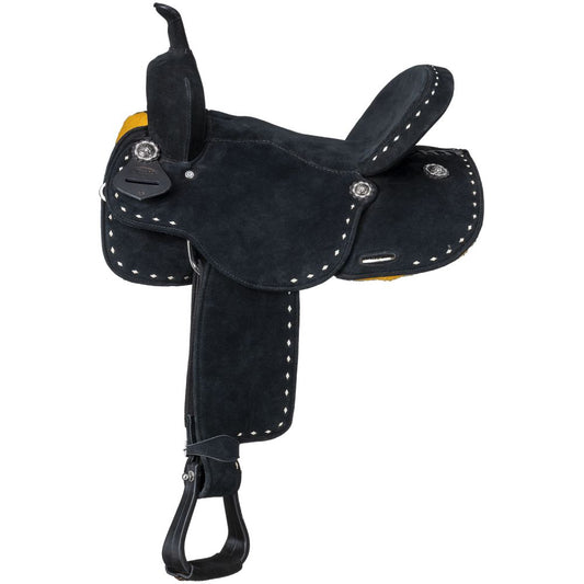 King Series Stratford Suede Barrel Saddle