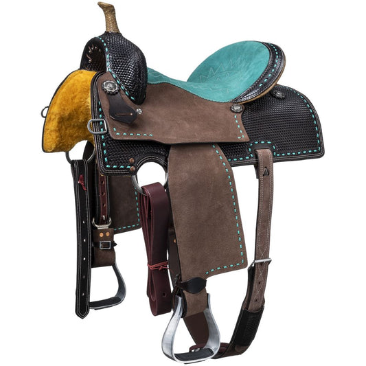 14”, 15”, 16”, 17” Royal King Bryson Western Barrel Racing Saddle