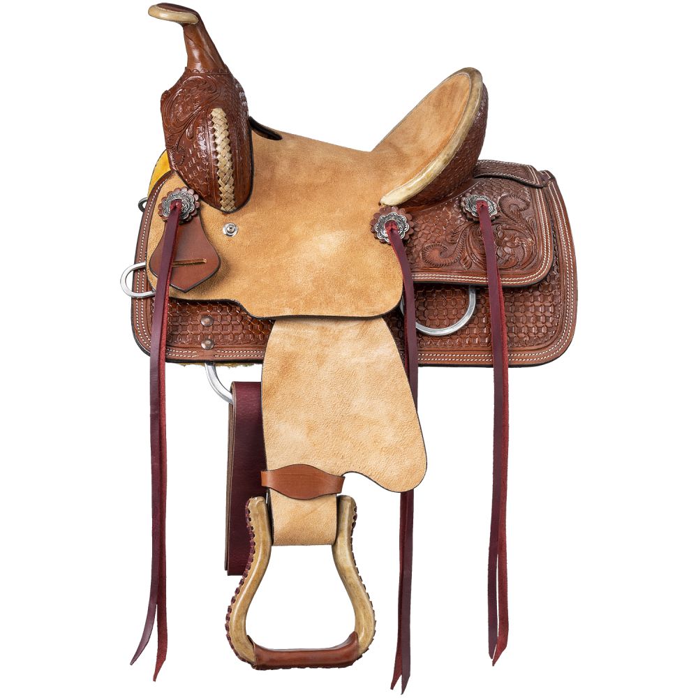 Royal King Youth Garrison Barrel Saddle