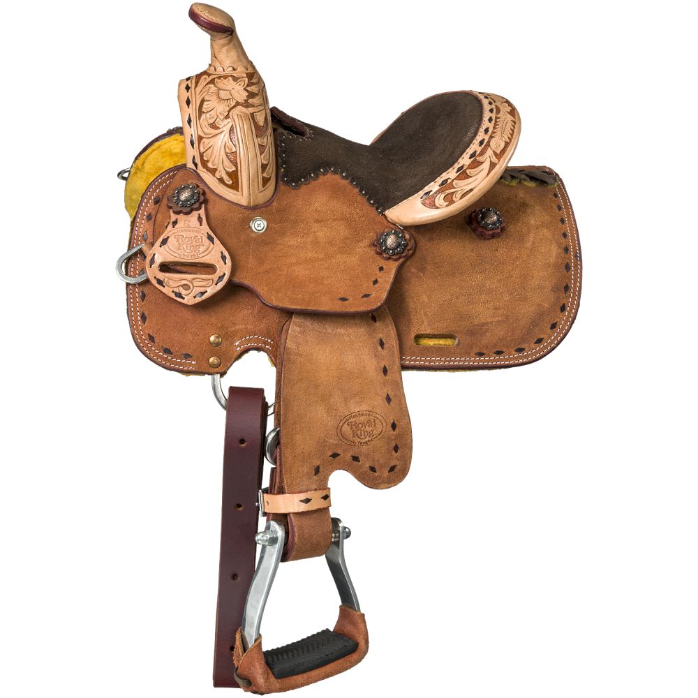 Royal King Mini Reno Roughout Barrel Saddle
