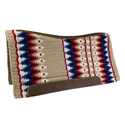 Dusk Wool Top Contoured Memory Felt Bottom Saddle Pad 36"X34"x1"