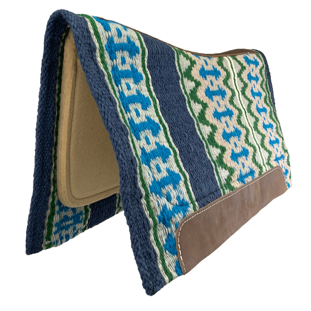 Dusk Wool Top Contoured Memory Felt Bottom Saddle Pad 36"X34"x1"