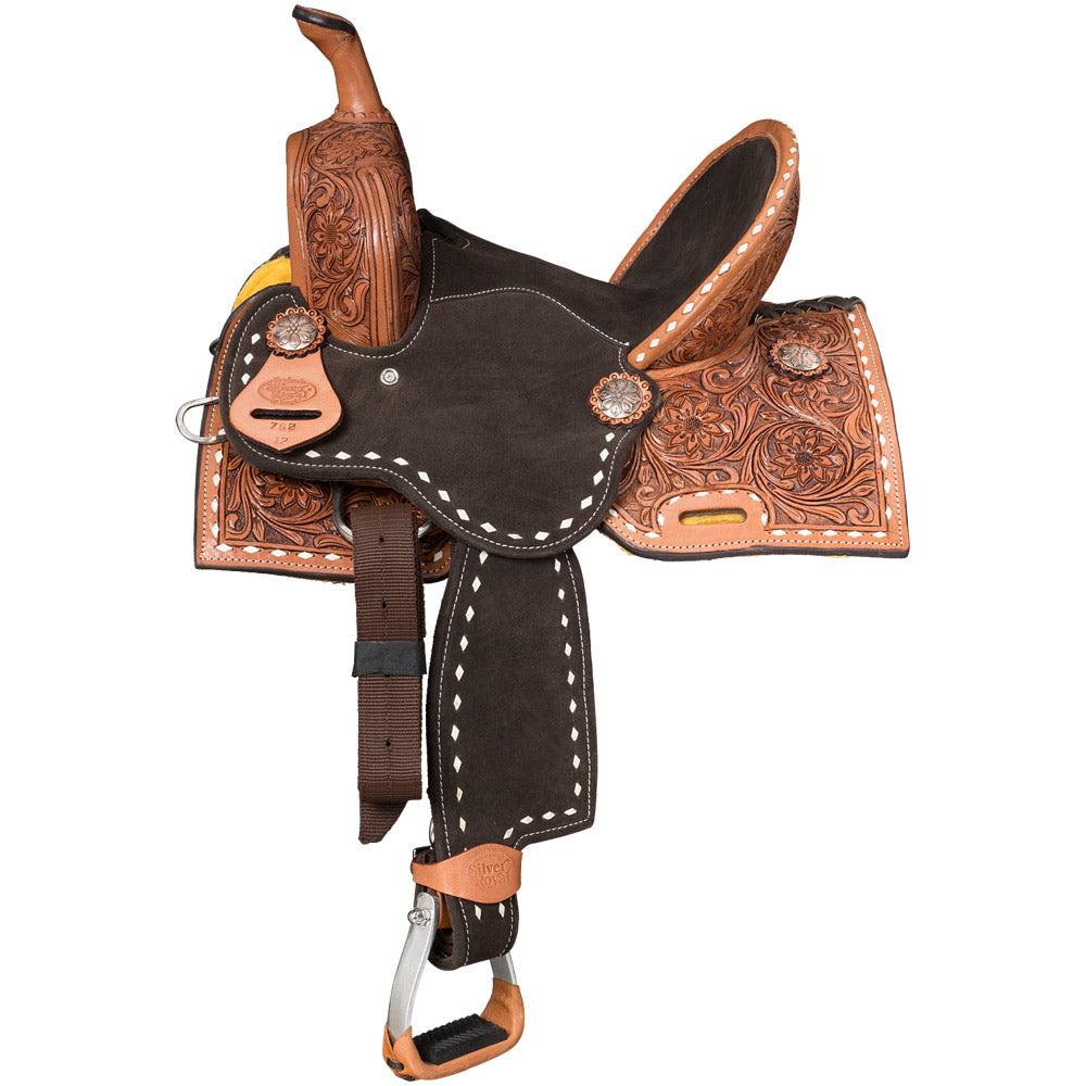 Silver Royal Youth Short Go Barrel Saddle