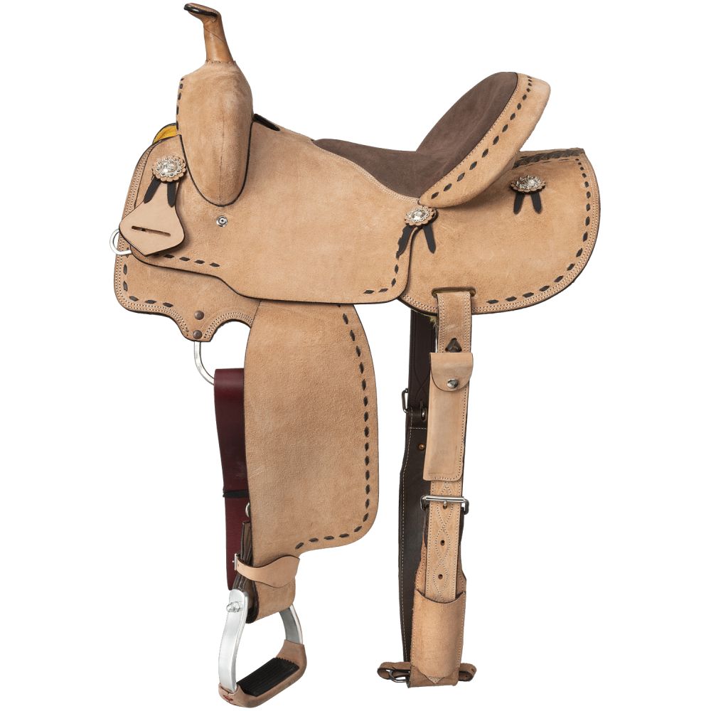 Silver Royal Youth Brushy Creek Barrel Saddle