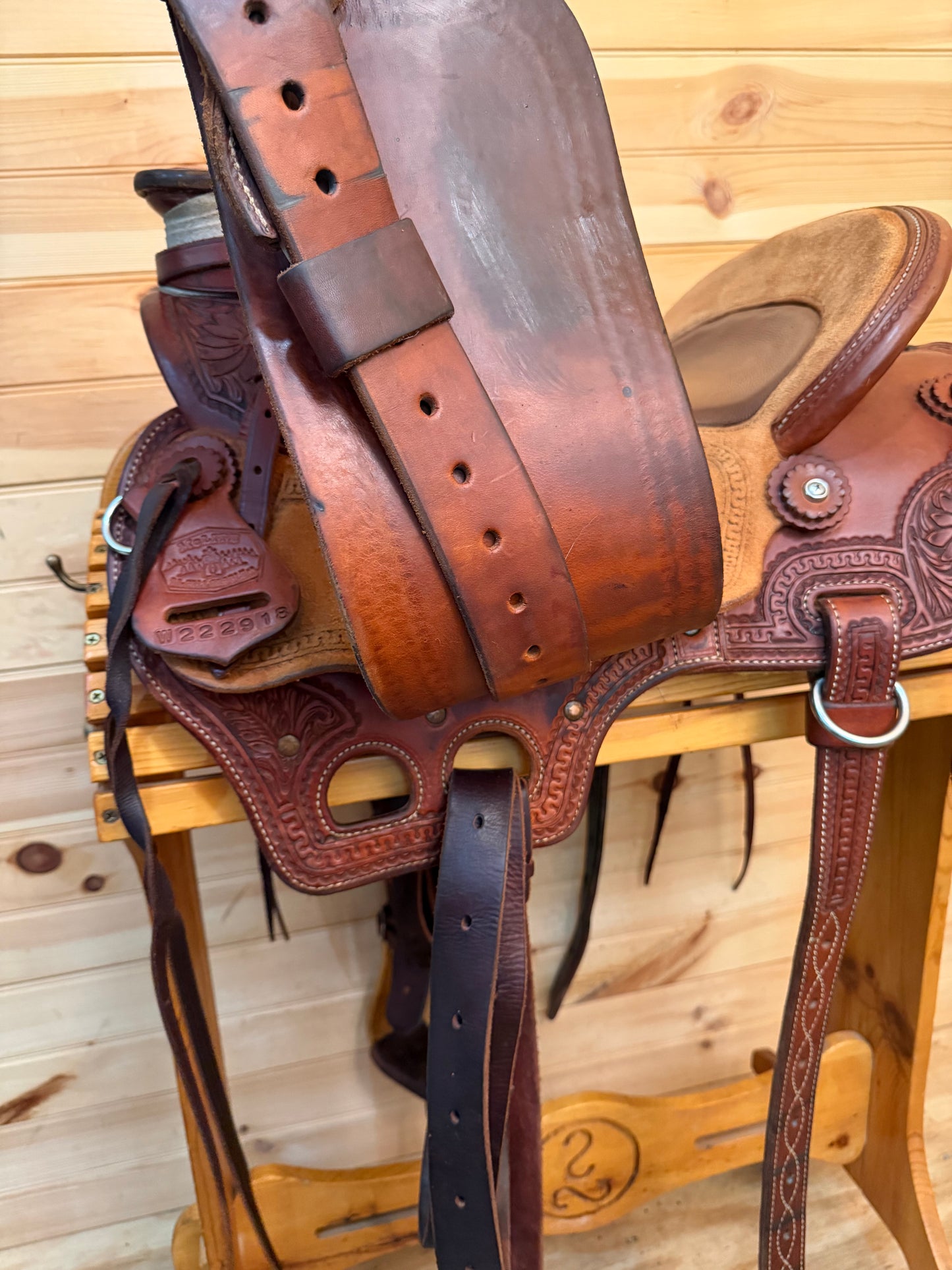 14.5 McCall Mclite Wade Ranch Trail Western Saddle W222-918