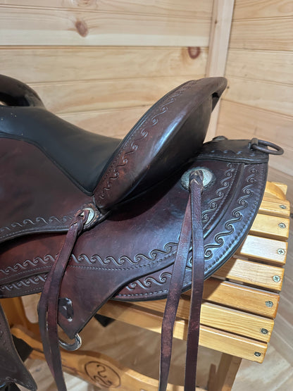 15” Circle Y Expedition Flex-Lite Endurance Trail Saddle Model 1575