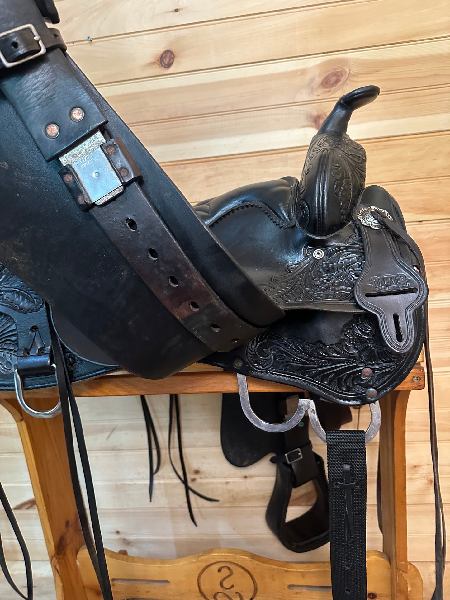17.5” Tucker Meadow Creek  Western Trail Saddle Model 291