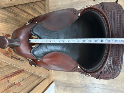 17” Circle Y Durango Flex-Lite Mule Western Trail Saddle Model # 1155