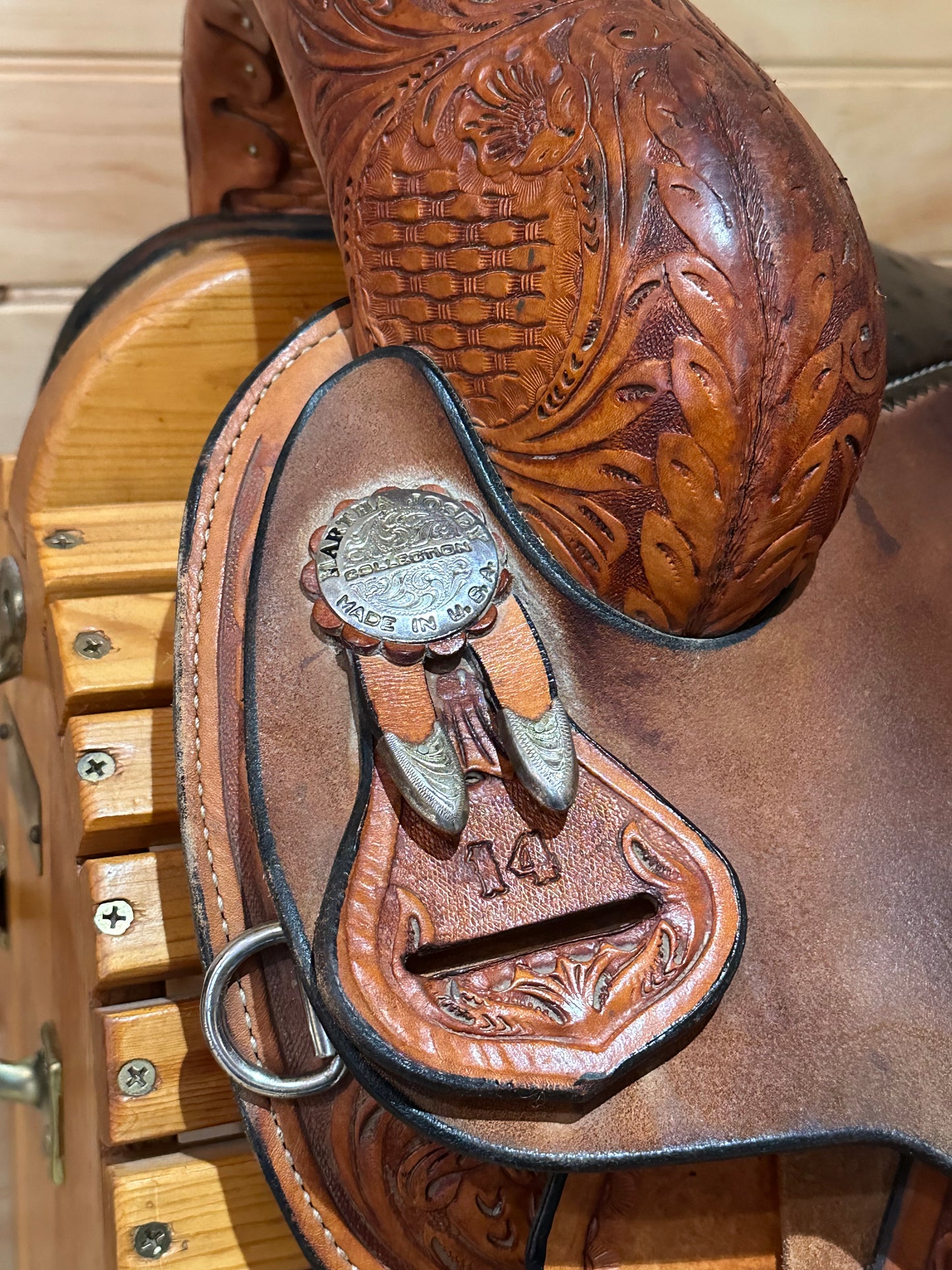 14” Circle Y Martha Josey Ultimate Barrel Saddle Model 1164