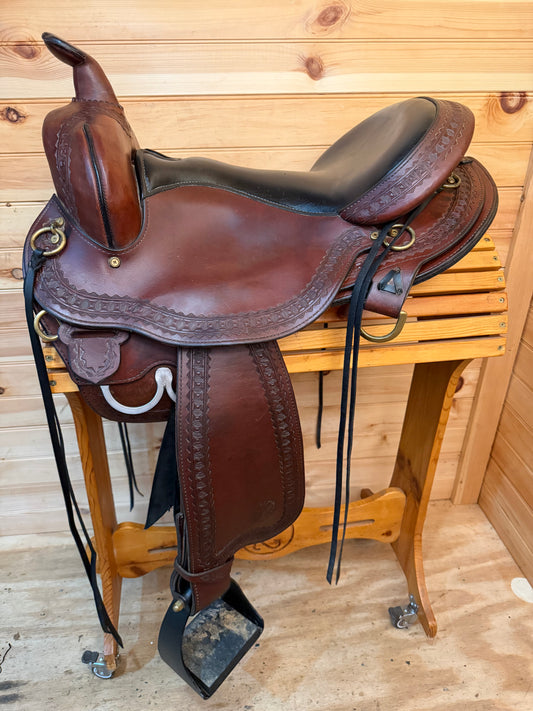 17” Circle Y Yosemite SupeRide Gaited Trail Saddle Model 3875