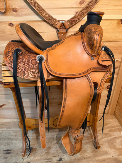 15” McCall Mclite All-Around Sunflower Saddle Model W158 726